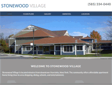 Tablet Screenshot of livestonewoodvillage.com